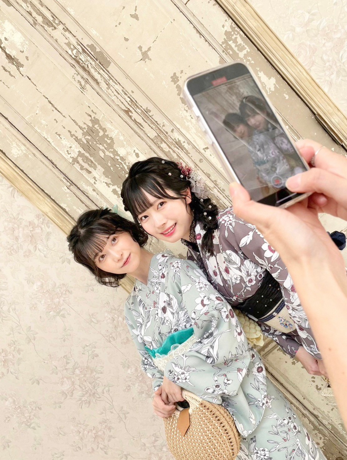 雨の日に着物を着て楽しもう　☂️